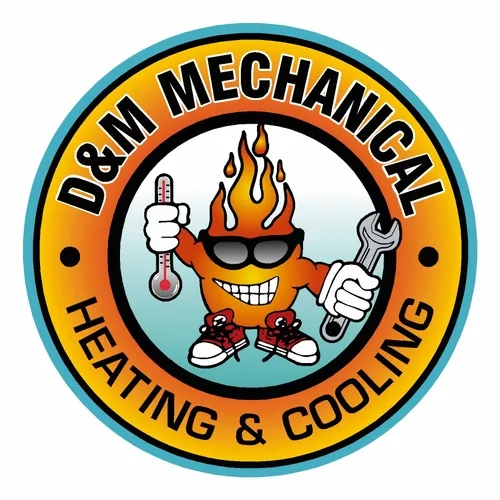 D & M Mechanical Logo