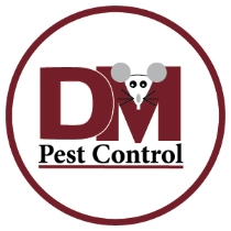 D. M. PEST CONTROL Logo