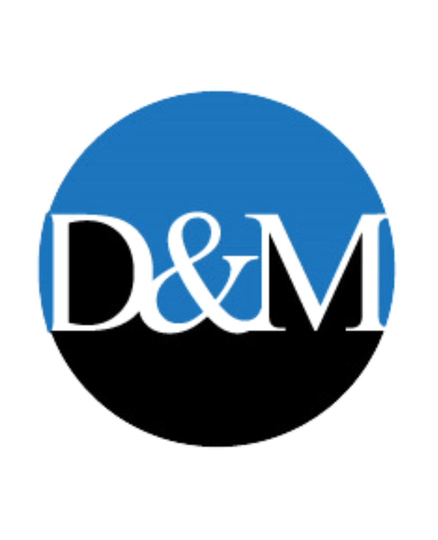 D&M Sheet Metal and Rain Gutters Logo