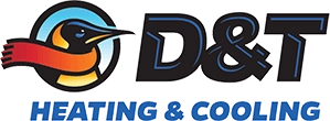 D&T Heating & Cooling Logo