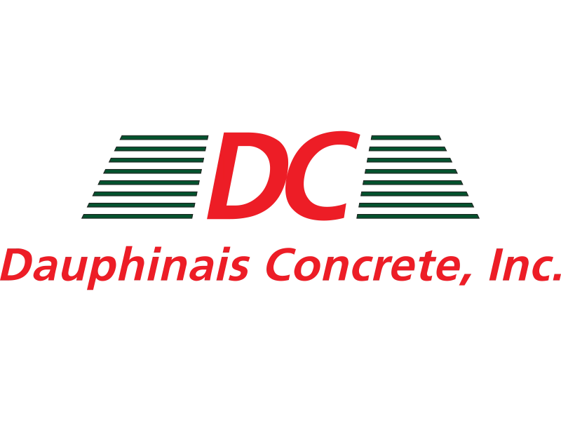 Dauphinais Concrete Logo
