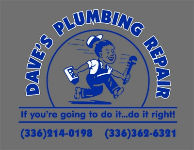 Dave's Plumbing Repair Logo