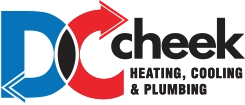 DC Cheek Heating, Cooling, & Plumbing Logo