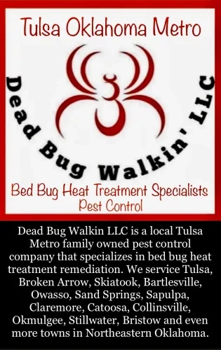 Bed Bug Heat Treatment Specialists Pest Control Dead Bug Walkin LLC Logo
