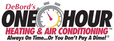Debord's One Hour Heating & Air Conditioning Logo
