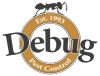 Debug Pest Control - SE Massachusetts Logo