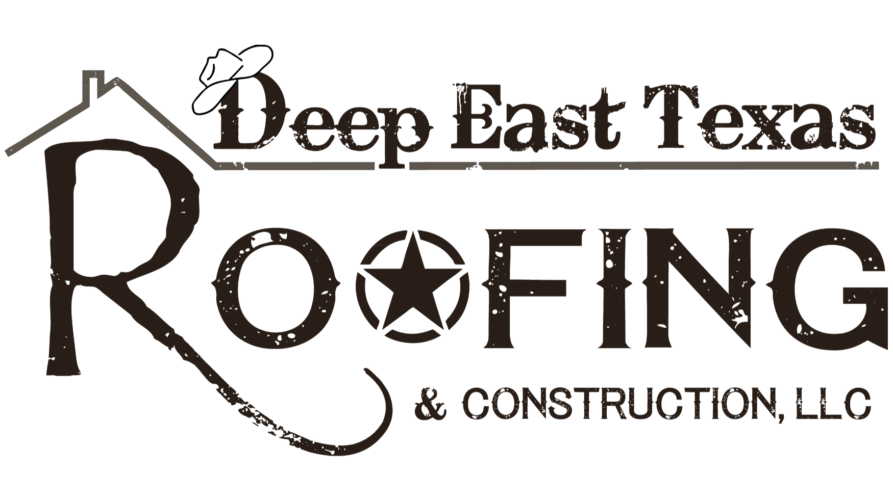 Deep East Texas Roofing & Construction Logo