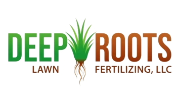 Deep Roots Lawn Fertilizing Logo