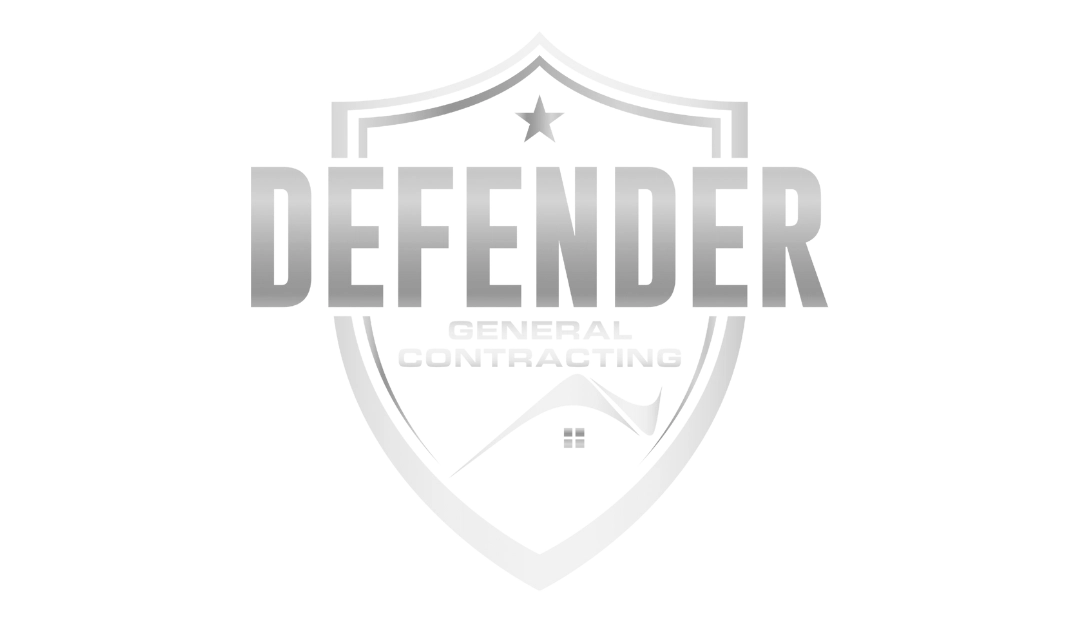 Defender Roofing and Construction Logo