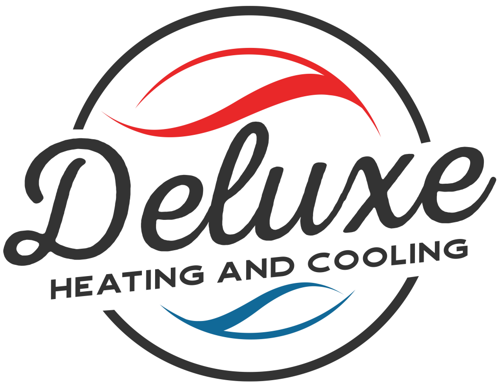 Deluxe Heating and Cooling Logo