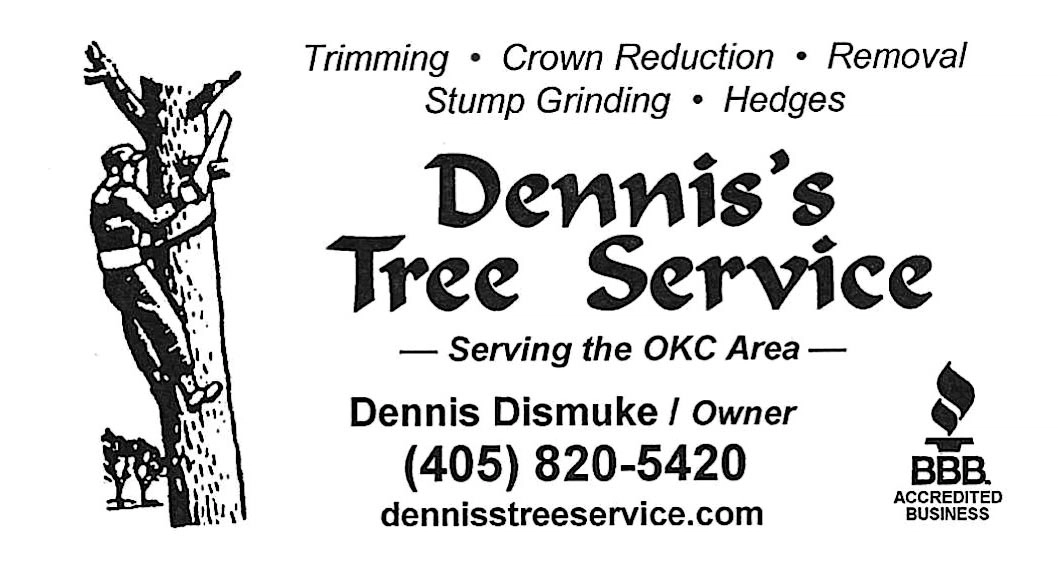 Dennis's Tree Service - Tree Removal, Tree Trimming, Tree Service in Central Oklahoma City OK Logo
