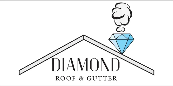 Diamond Roof & Gutter Logo