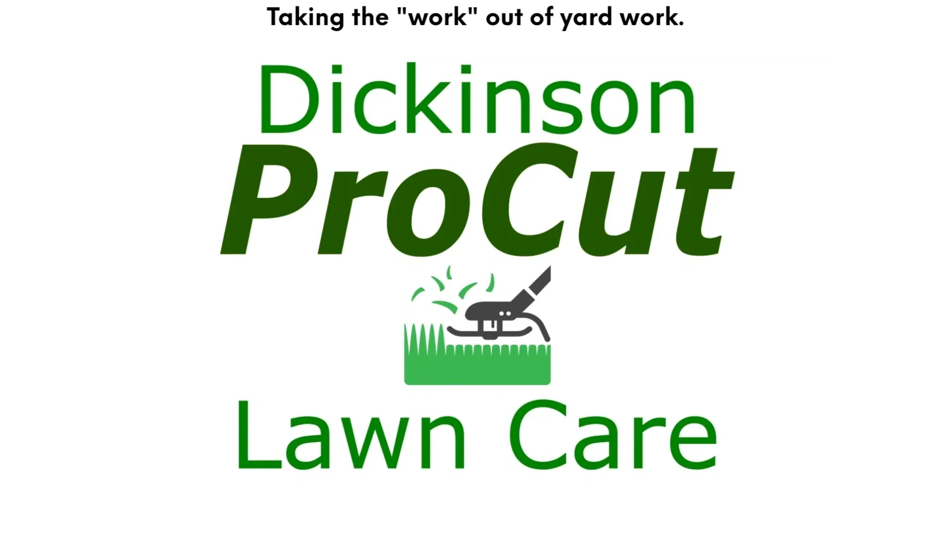 Dickinson ProCut LawnCare Logo
