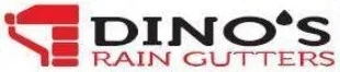 Dino's Rain Gutters Logo