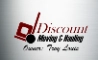 Discount Moving And Hauling Logo
