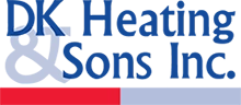 DK Heating & Sons, Inc. Logo
