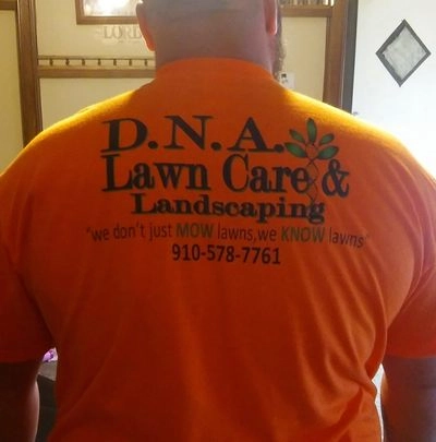 D.N.A Lawn Care and Landscaping Logo