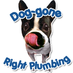 Dog Gone Right Plumbing Logo