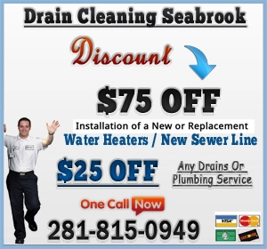 Drain Cleaning Seabrook TX Logo