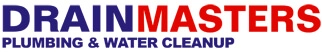 Drain Masters Plumbing, Drains & Water Cleanup Logo