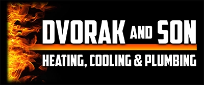 Dvorak and Son Heating, Cooling & Plumbing Logo