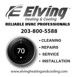 E Elving Heating and Cooling LLC Logo