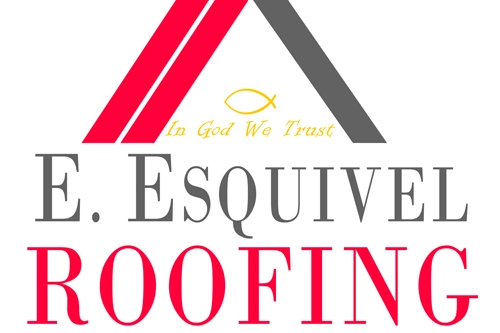 E. ESQUIVEL Roofing Logo