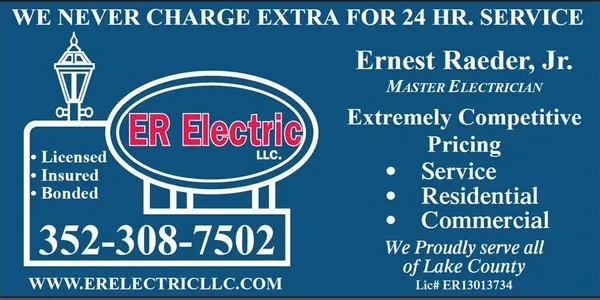 E R Electric Llc Logo