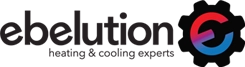 ebelution heating & cooling experts Logo