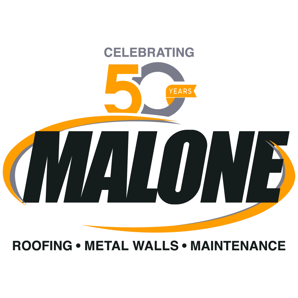 EC Malone Roofing, Metal Walls, Maintanance Logo