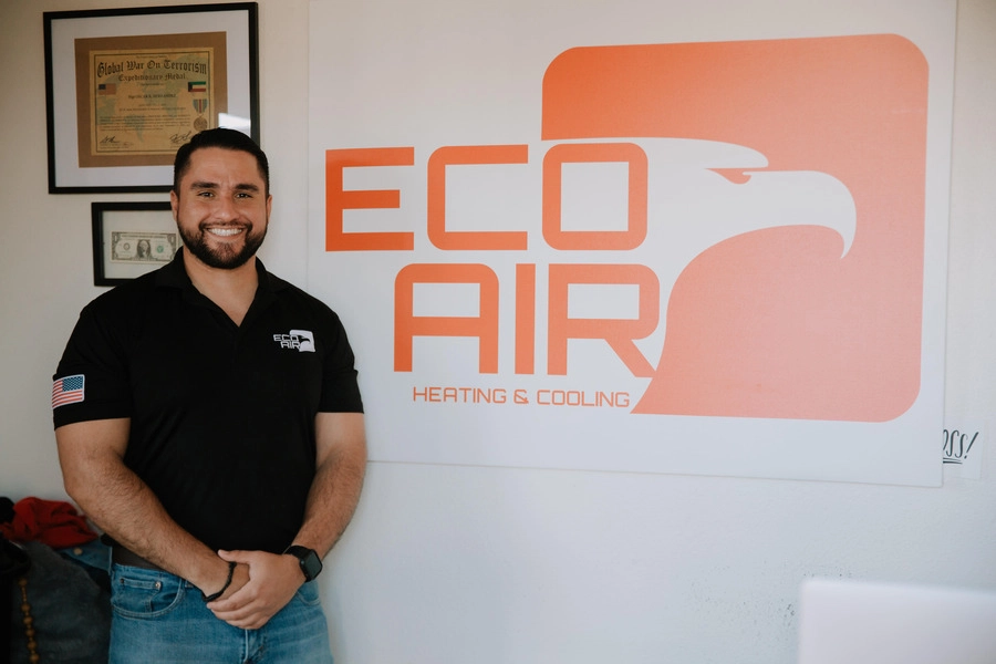 Eco Air Heating & Cooling Logo