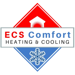 ECS Comfort Heating & Cooling Logo