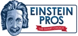 Einstein Pros Plumbing Logo