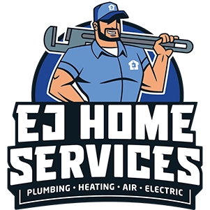 EJ Plumbing & Water Heaters Logo