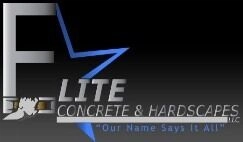 Elite Concrete & Hardscapes Logo