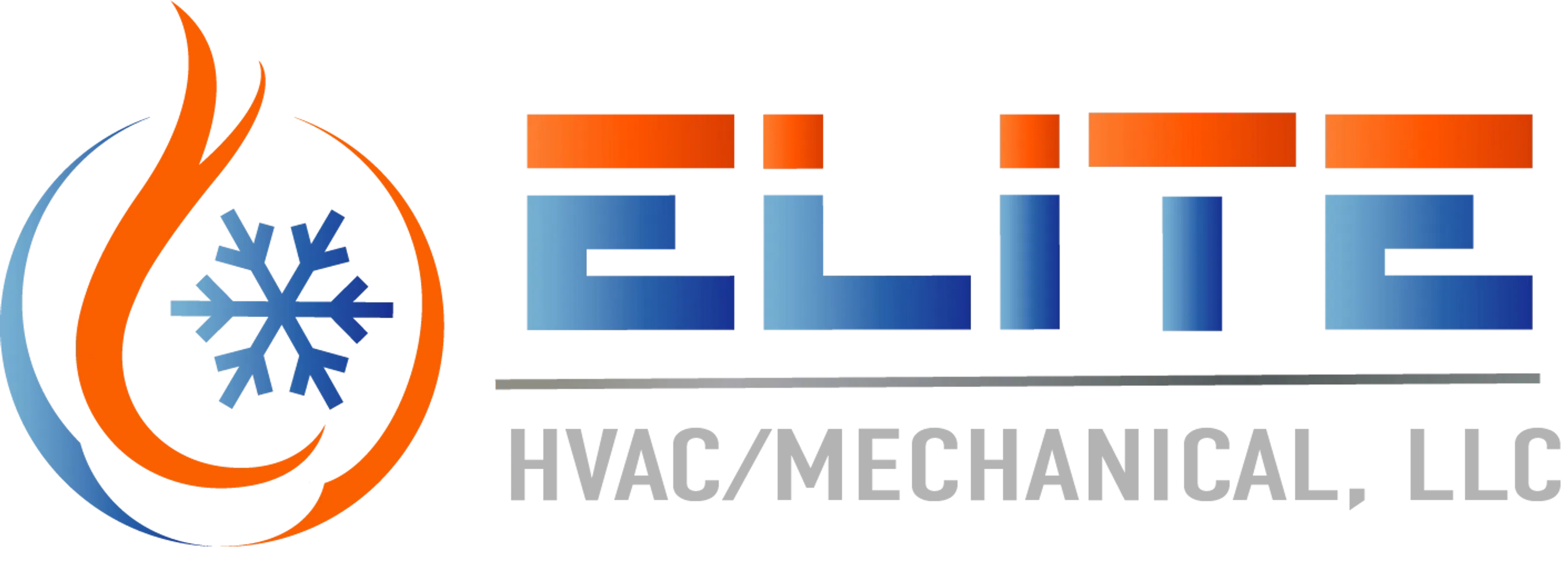 Elite HVAC Mechanical Logo