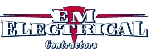EM Electrical Contractors Logo