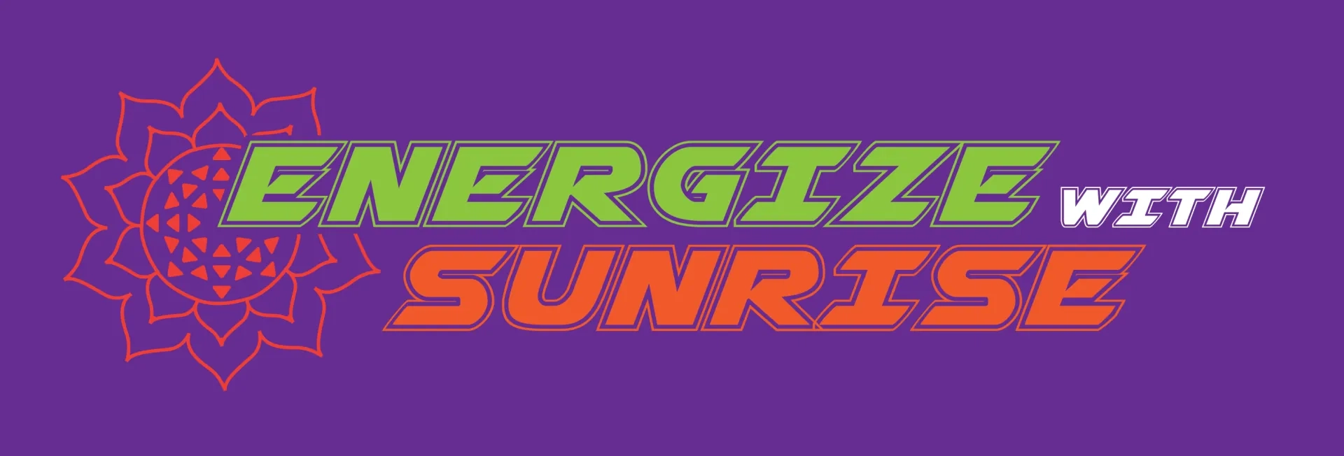 Energize With Sunrise Logo
