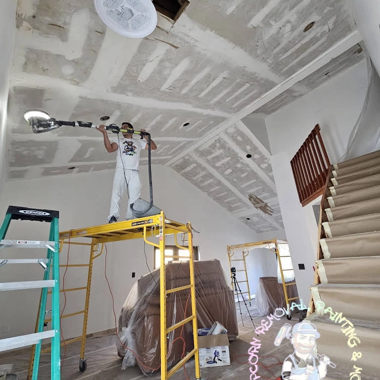 FAST PRO PAINT POPCORN CEILING REMOVAL Logo
