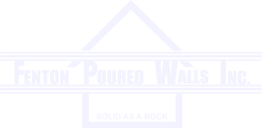 Fenton Poured Walls and Concrete Pumping Logo