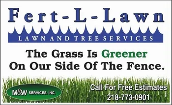 Fert-L-Lawn Lawn Care Logo