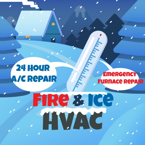 Fire & Ice HVAC Logo