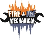 Fire and Ice Mechanical Logo