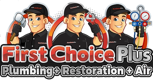 First Choice Plus Plumbing, Restoration & Air Logo