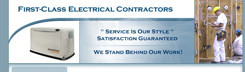 First Class Electrical Contractors Logo