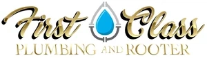 First Class Plumbing and Rooter Logo