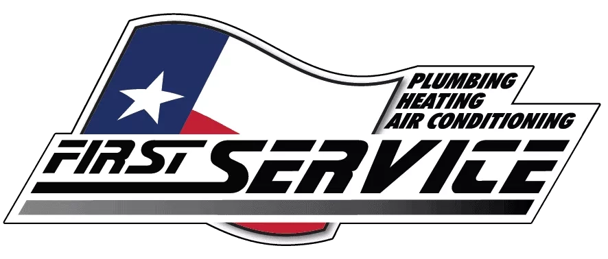 First Service Plumbing Heating and Air Conditioning Logo