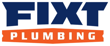 Fixt Plumbing, Drains and Water Heaters Logo