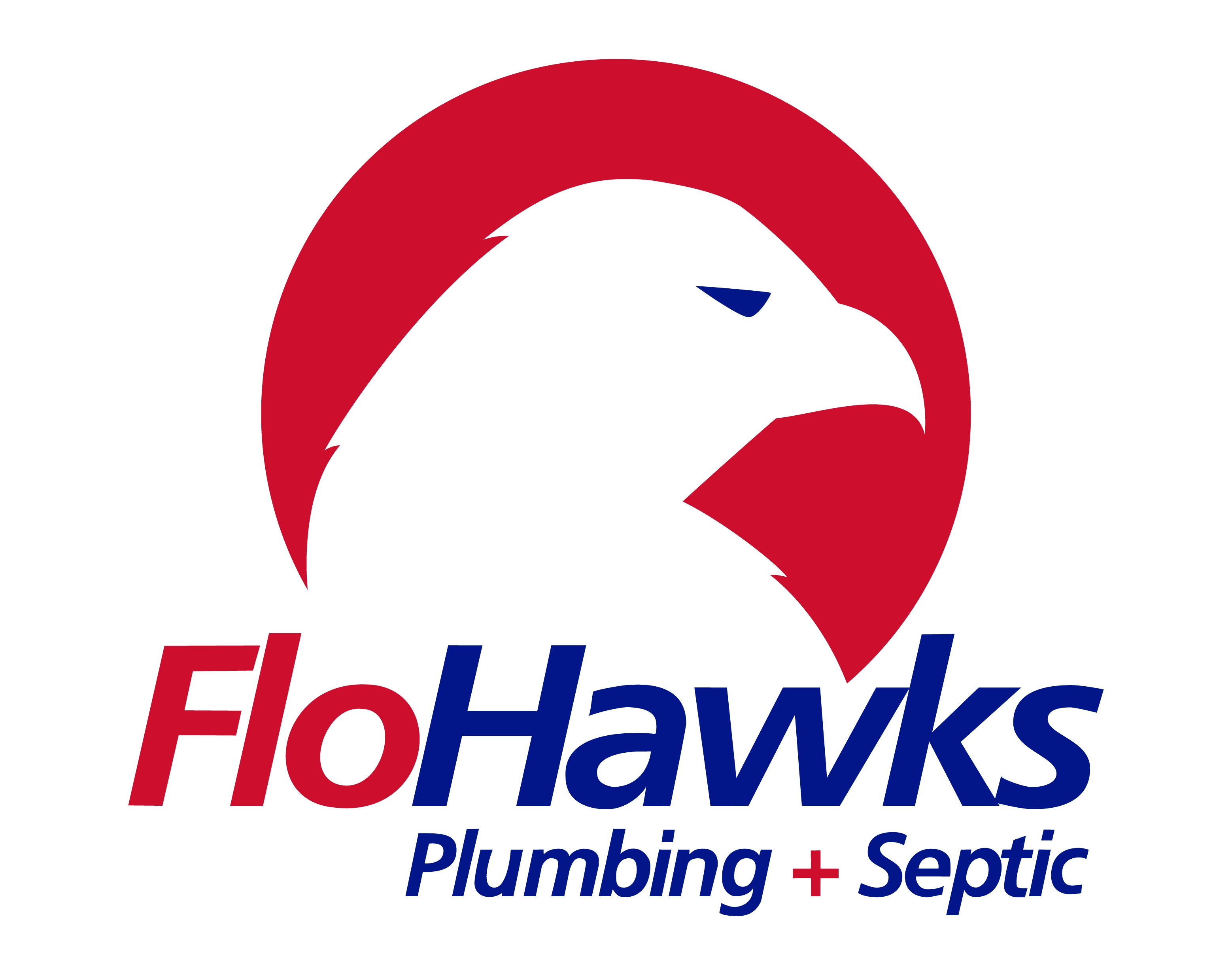 FloHawks Plumbing and Septic Logo