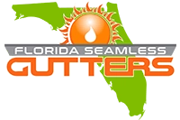 Florida seamless gutters Logo